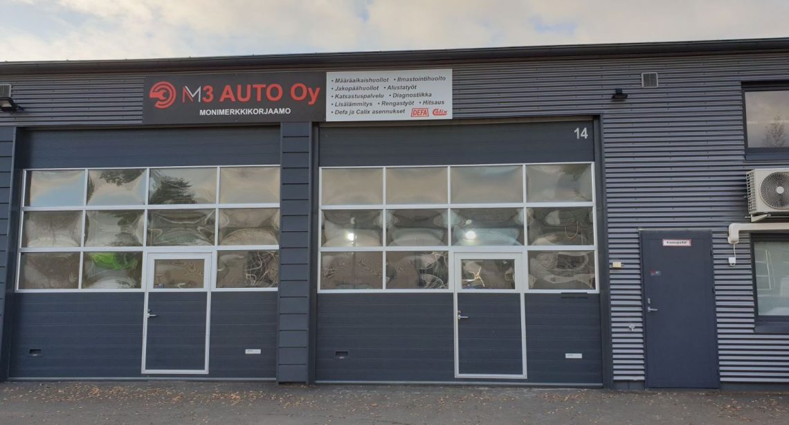 M3 Auto korjaamo Tampereella